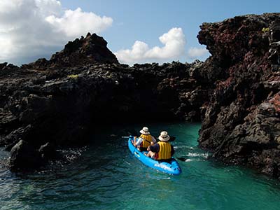 Kayaking Genovesa Island