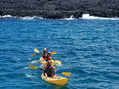 Anahi yacht kayaking